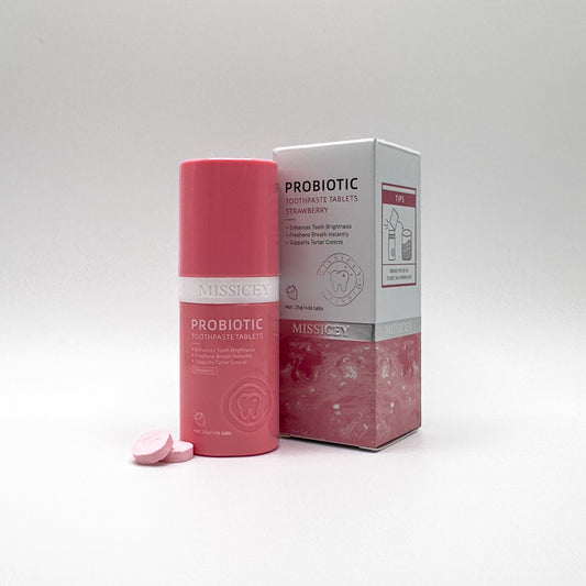 Probiotic Toothpaste Tablets STRAWBERRY